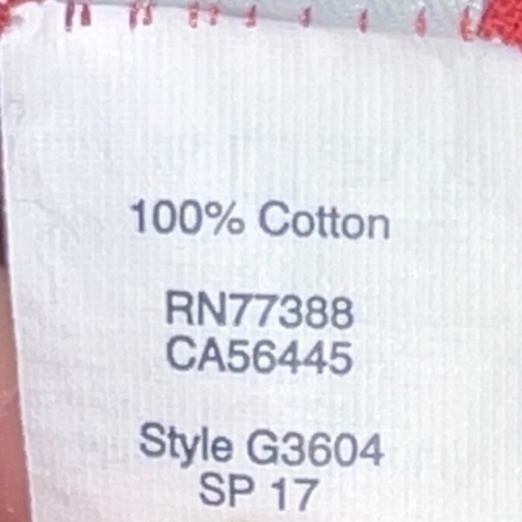 Madewell Shorts XS Boho Pull On Red Bandana Print Scalloped Hem Ruffles Oahu Vtg - Picture 7 of 8